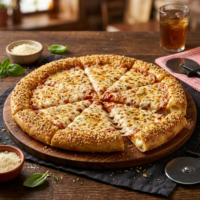 Stuffed Crunch Crust Cheese