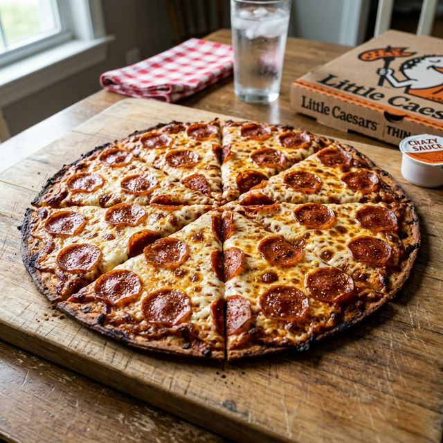 Thin Crust Pepperoni